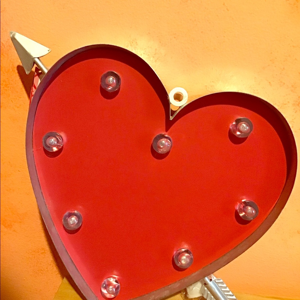 VALENTINE METAL LED LIGHT UP